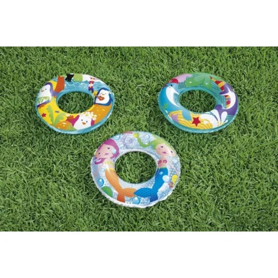 Bestway &phi;51cm sea creature swim ring (contents: one swim ring.) age 3-6